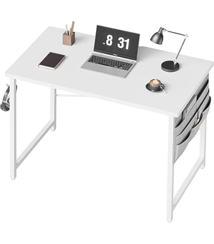 Amazon.co.jp: パソコンデスク(ブラウン/茶) 幅85cm×奥行40cm 学習机